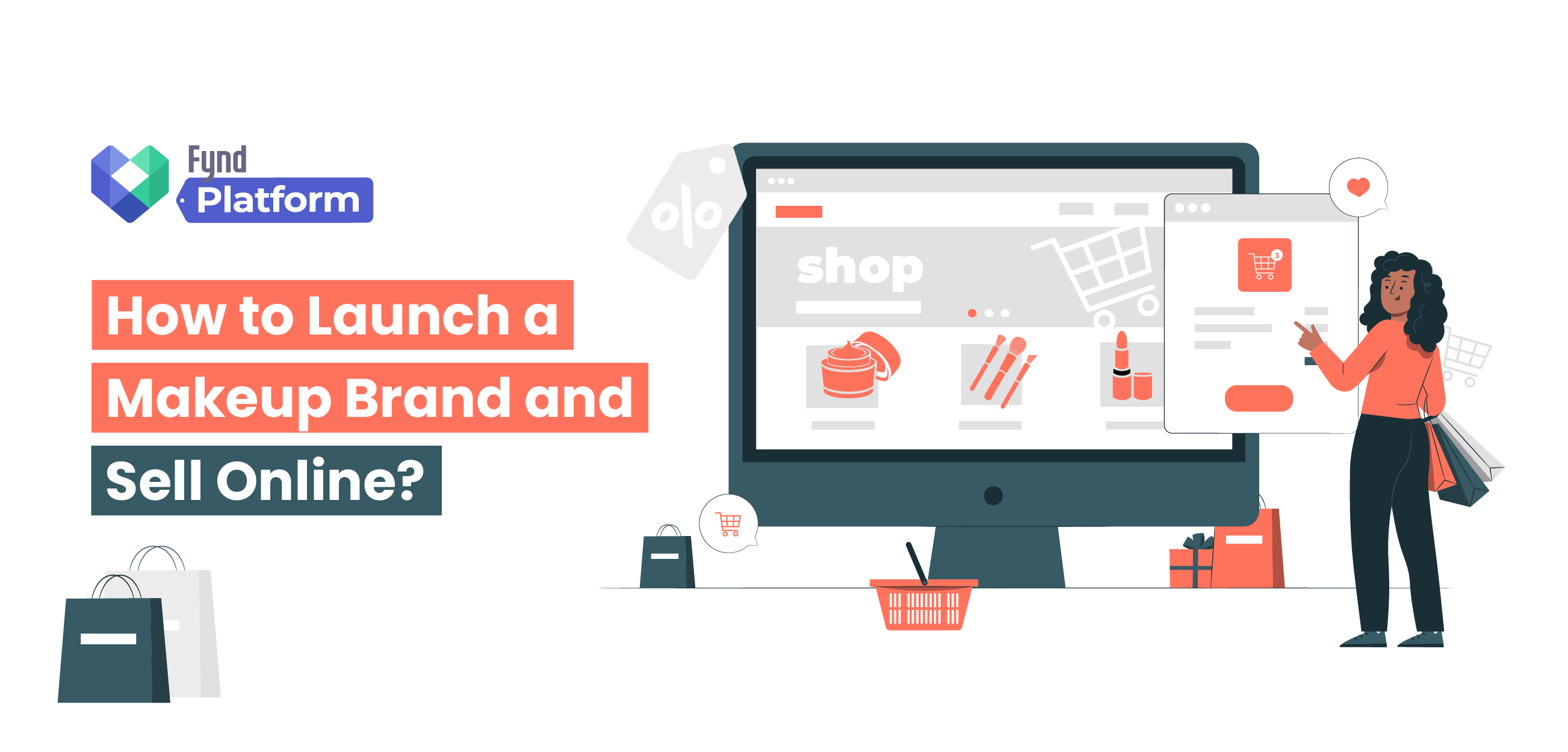 How To Launch A Makeup Brand And Sell Online?